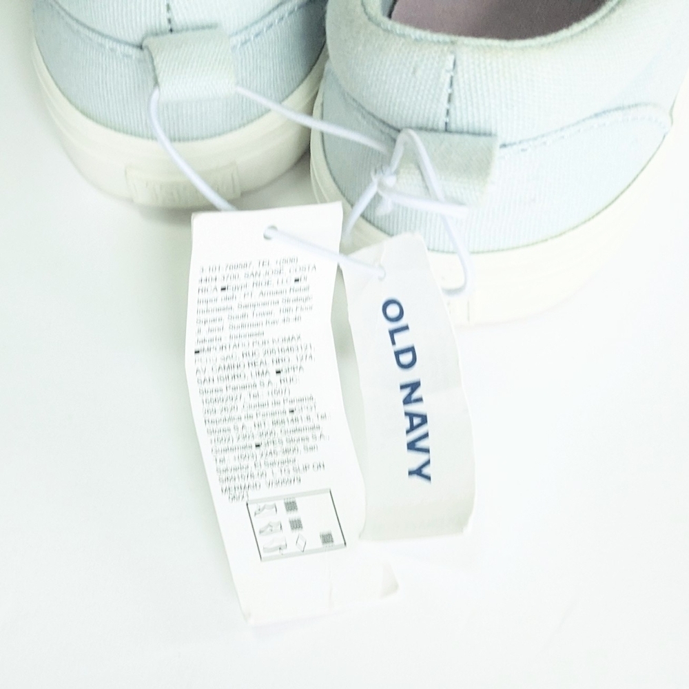Old Navy Kids Mermaid-Print Canvas Slip-Ons - Picture 5 of 6